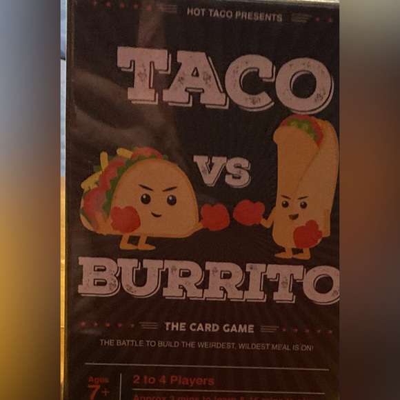 NWT Taco VS Burrito Card Game - Picture 7 of 9